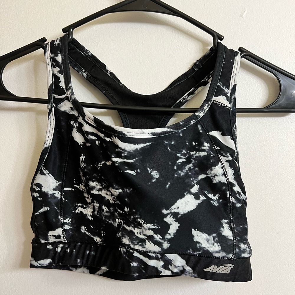 Sports bra.